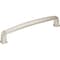 Jeffrey Alexander 128 mm Center-to-Center Satin Nickel Square Milan 1 Cabinet Pull 1092-128SN - alternate 1